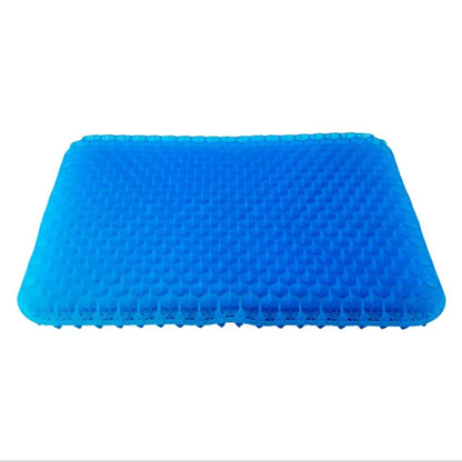 Coussin d'assise en gel alvéolé bleu